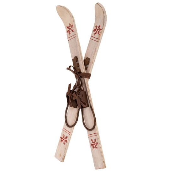 ΧΡ ΚΑΦΕ ΞΥΛΙΝΑ ΠΕΔΙΛΑ ΣΚΙ ΜΕ ΜΕΤΑΛΛΙΚΕΣ ΔΕΣΤΡΕΣ 25Χ7Χ57ΕΚ