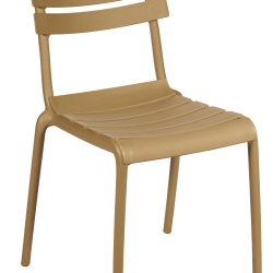 Καρέκλα PP Μπεζ 42Χ56Χ83εκ