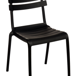 Καρέκλα PP Μαύρη 42Χ56Χ83εκ