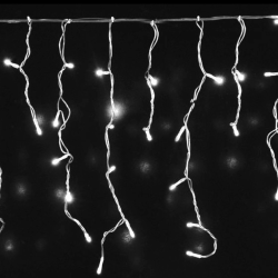 100L LED ΒΡΟΧΗ 2Μ ΕΠΕΚΤ. ΔΙΑΦΑΝΟ ΚΑΛΩΔΙΟ-ΛΕΥΚΟ ΛΑΜΠΑΚΙ ΕΞΩΤ.ΧΩΡΟΥ 31V