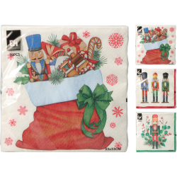 ΧΑΡΤΟΠΕΤΣΕΤΑ ΧΡΙΣΤΟΥΓΕΝΝΩΝ 33cm 3Σχδ S 16