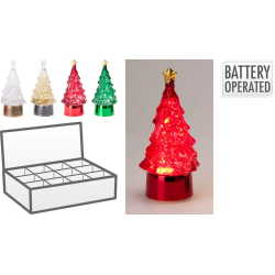 ΝΕΡΟΜΠΑΛΑ ΔΕΝΤΡΟ LED 6x12cm 4Σχδ