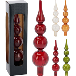 ΚΟΡΥΦΗ ΔΕΝΤΡΟΥ ΑΠΟ ΓΥΑΛΙ 28cm 4 Σχδ