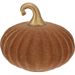 ΚΟΛΟΚΥΘΑ ΑΠΟ ΓΥΑΛΙ ΜΕ ΒΕΛΟΥΔΟ ΚΑΦΕ 10x10cm