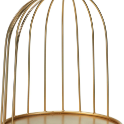 ΚΛΟΥΒΙ ΔΙΣΚΟΣ ΜΕΤΑΛΛΙΚΟΣ ΧΡΥΣΟ 20x26cm