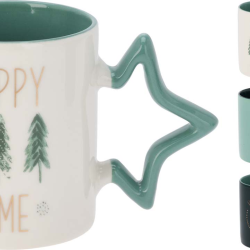 ΚΟΥΠΑ ΧΡΙΣΤΟΥΓΕΝΝΩΝ ΑΣΤΕΡΙ ΑΠΟ ΠΟΡΣΕΛΑΝΗ 380ML 8x10cm 3Σχδ