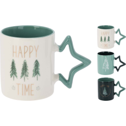 ΚΟΥΠΑ ΧΡΙΣΤΟΥΓΕΝΝΩΝ ΑΣΤΕΡΙ ΑΠΟ ΠΟΡΣΕΛΑΝΗ 380ML 8x10cm 3Σχδ