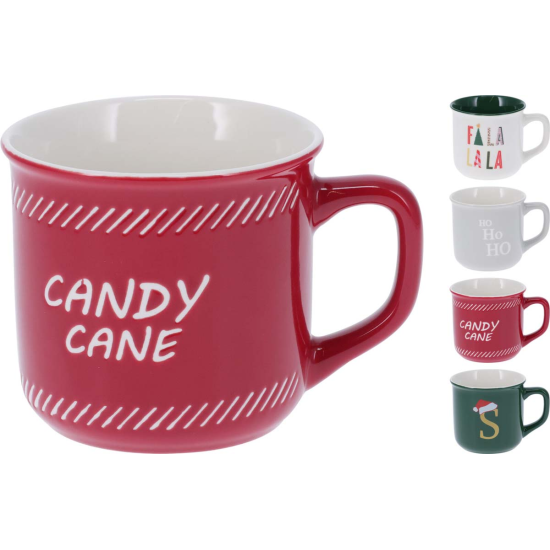 ΚΟΥΠΑ ΧΡΙΣΤΟΥΓΕΝΝΩΝ ΑΠΟ ΠΟΡΣΕΛΑΝΗ 350ML 9x8cm 4Σχδ