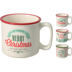 ΚΟΥΠΑ ΧΡΙΣΤΟΥΓΕΝΝΩΝ ΑΠΟ ΠΟΡΣΕΛΑΝΗ 500ML 10x9cm 3Σχδ