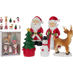 ΦΙΓΟΥΡΕΣ ΧΡΙΣΤΟΥΓΕΝΝΩΝ 8cm 2 Σχδ S/5