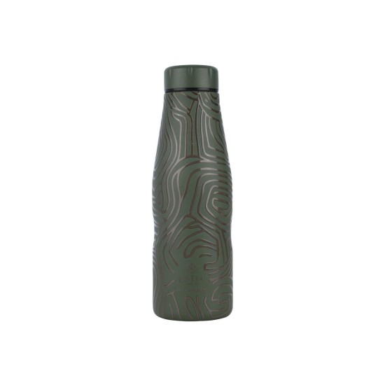 ΘΕΡΜΟΣ TRAVEL FLASK SAVE THE AEGEAN 500ml OLIVE FLOW ΘΕΡΜΟΣ TRAVEL FLASK SAVE THE AEGEAN 500ml OLIVE FLOW