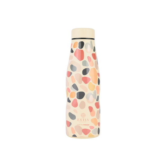 ΘΕΡΜΟΣ TRAVEL FLASK SAVE THE AEGEAN 500ml HUE PEBBLES ΘΕΡΜΟΣ TRAVEL FLASK SAVE THE AEGEAN 500ml HUE PEBBLES