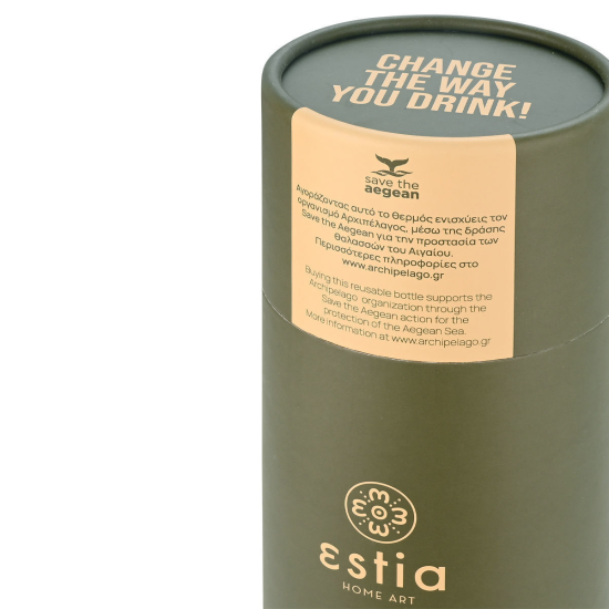 ΘΕΡΜΟΣ TRAVEL FLASK SAVE THE AEGEAN 750 ml FOREST SPIRIT ΘΕΡΜΟΣ TRAVEL FLASK SAVE THE AEGEAN 750 ml FOREST SPIRIT