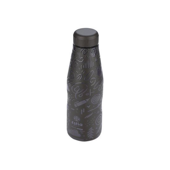 ΘΕΡΜΟΣ TRAVEL FLASK SAVE THE AEGEAN 500ml NOIR ECHO