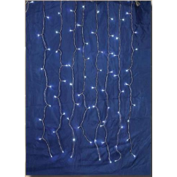 360L LED ΚΟΥΡΤΙΝΑ ΜΕ ΕΠΕΚΤΑΣΗ ΔΙΑΦΑΝΟ ΚΑΛΩΔΙΟ -ΛΕΥΚΟ ΛΑΜΠΑΚΙ ΕΣΩΤ. ΚΑΙ  ΕΞΩΤ.ΧΩΡΟΥ