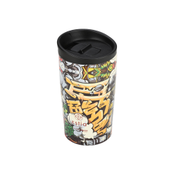 ΘΕΡΜΟΣ TRAVEL MUG SAVE THE AEGEAN 350ml GRAFFITI RHYTHM