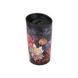 ΘΕΡΜΟΣ TRAVEL MUG SAVE THE AEGEAN 350ml MIDNIGHT BLOSSOM