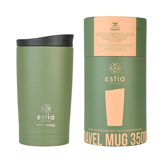 ΘΕΡΜΟΣ TRAVEL MUG SAVE THE AEGEAN 350ml FOREST SPIRIT ΘΕΡΜΟΣ TRAVEL MUG SAVE THE AEGEAN 350ml FOREST SPIRIT