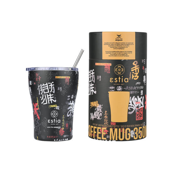 ΘΕΡΜΟΣ COFFEE MUG SAVE THE AEGEAN 350ml TOKYO UNDERGROUND ΘΕΡΜΟΣ COFFEE MUG SAVE THE AEGEAN 350ml TOKYO UNDERGROUND