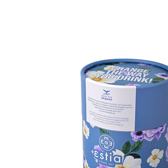 ΘΕΡΜΟΣ COFFEE MUG SAVE THE AEGEAN 350ml GARDEN BLUE ΘΕΡΜΟΣ COFFEE MUG SAVE THE AEGEAN 350ml GARDEN BLUE