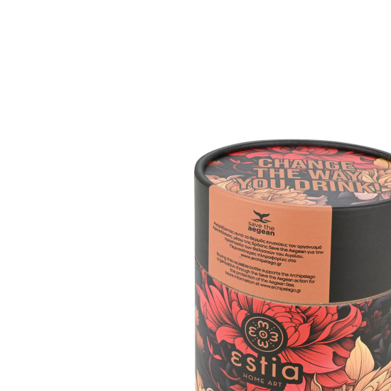 ΘΕΡΜΟΣ COFFEE MUG SAVE THE AEGEAN 350ml MIDNIGHT BLOSSOM ΘΕΡΜΟΣ COFFEE MUG SAVE THE AEGEAN 350ml MIDNIGHT BLOSSOM
